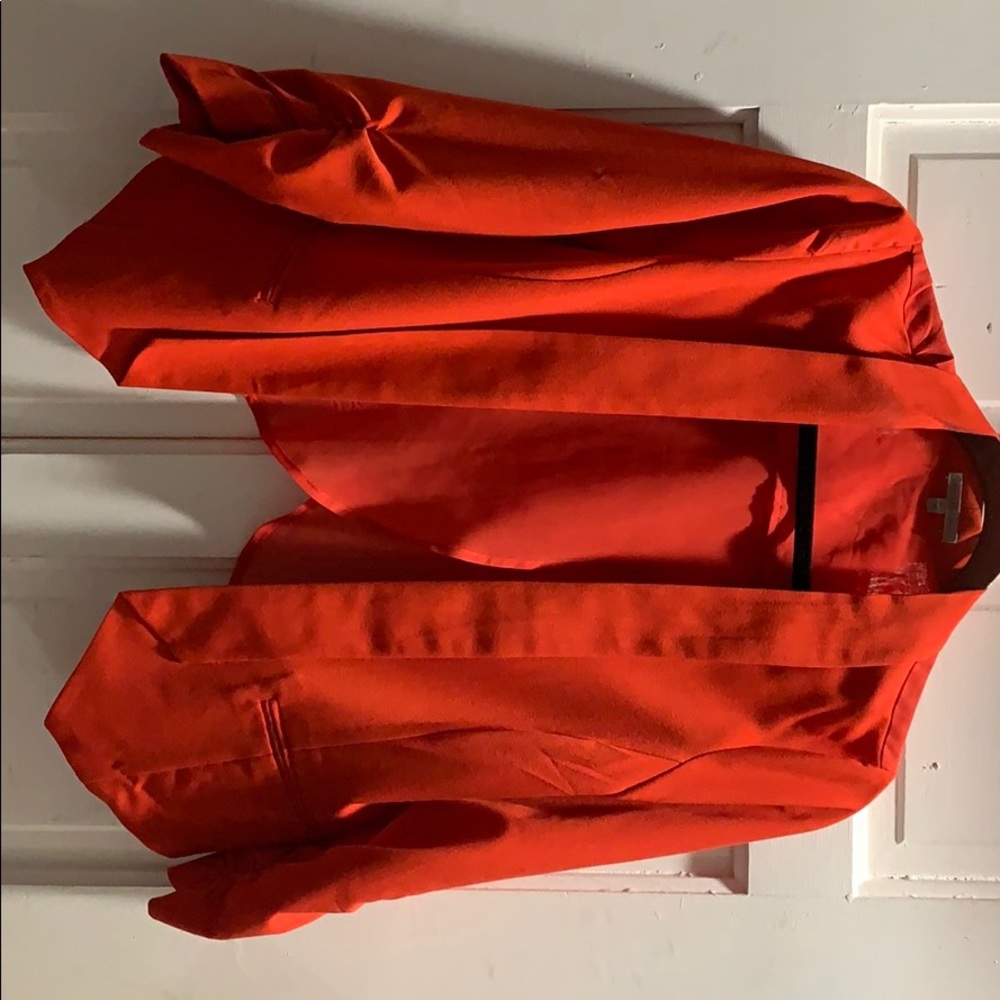 Red blazer